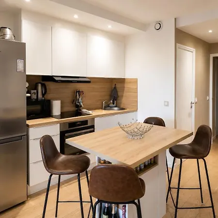 Apartment Cozy 2 Pieces Terrasse Parking Clim *